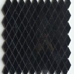 Black Absolute Polished Rhomboid Mosaic