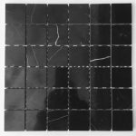 Black Marquina 2×2 Polished Mosaic