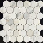 Calacatta Gold Polished Hexagon Mosaic