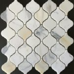 Calacatta Gold Polished Mini Morocco Mosaic