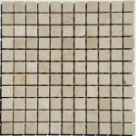 Crema Marfil Polished 1×1 Mosaic