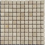 Crema Marfil Polished 1×1 Mosaic