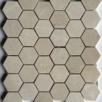 Crema Marfil Polished Hexagon Mosaic