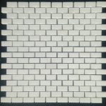 Thassos White Polished Mini Brick Mosaic