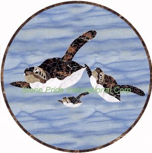 Turtle at the Sea, custom order only